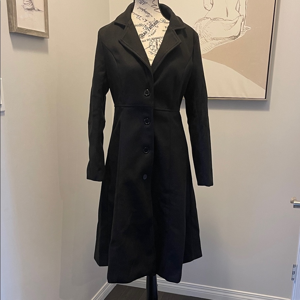 Trench Coat - Black XS - Picture 3 of 10